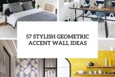 57 stylish geometric accent wall ideas cover