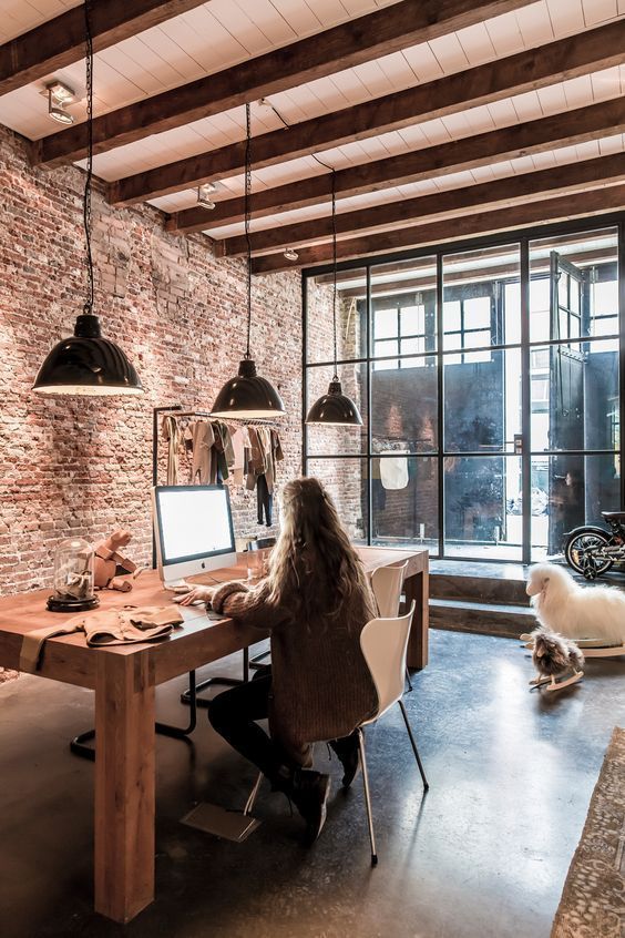 48 Industrial Home Offices That Blow Your Mind DigsDigs