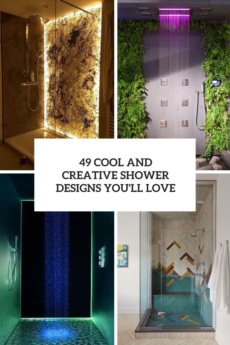 cool and creative shower designs you'll love cover