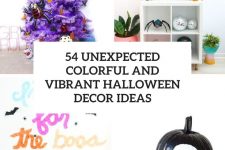 54 unexpected colorful and vibrant halloween decor ideas cover