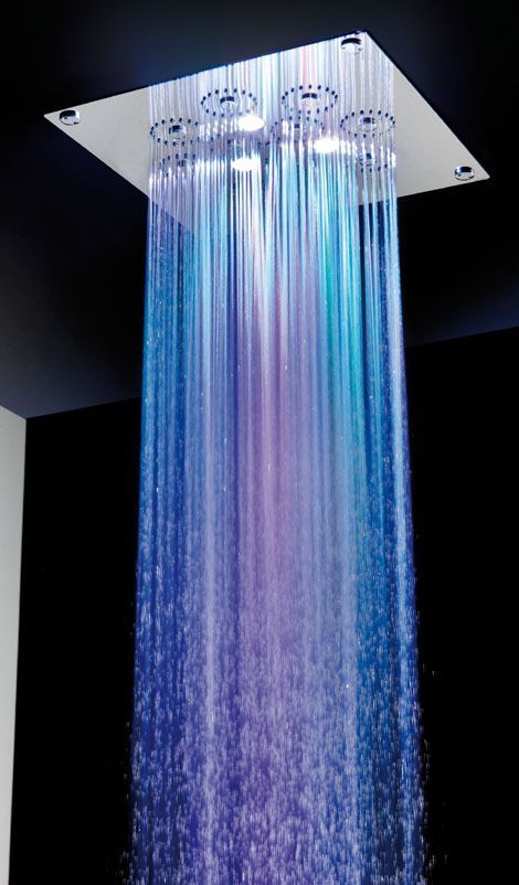 a gorgeous rain shower head with colors to regulate is a fantastic idea for a bathroom, it will help you relax a lot