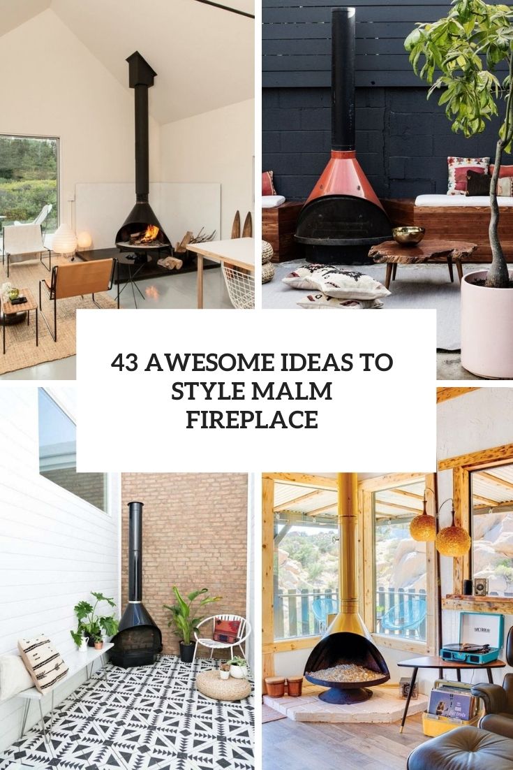 43 Ideas To Style Malm Fireplace