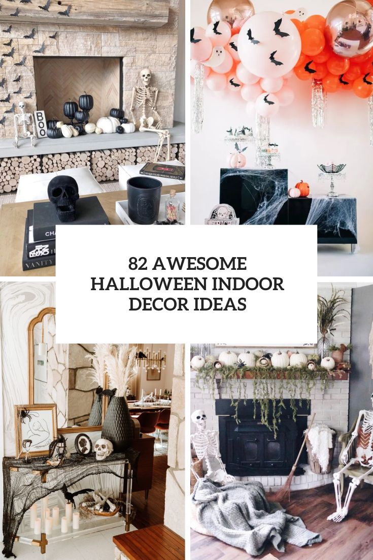 82 Awesome Halloween Indoor Décor Ideas
