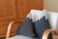 Cozy pillows to add hygge feel