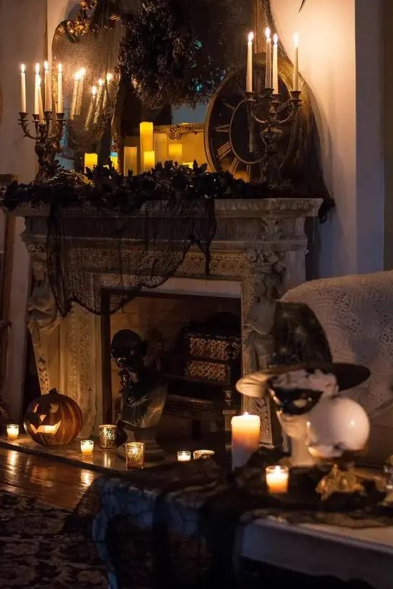 82 Awesome Halloween Indoor Décor Ideas - DigsDigs