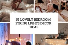 55 lovely bedroom string lights decor ideas cover