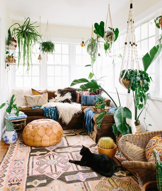 27 Beautiful Boho Sunroom Design Ideas DigsDigs