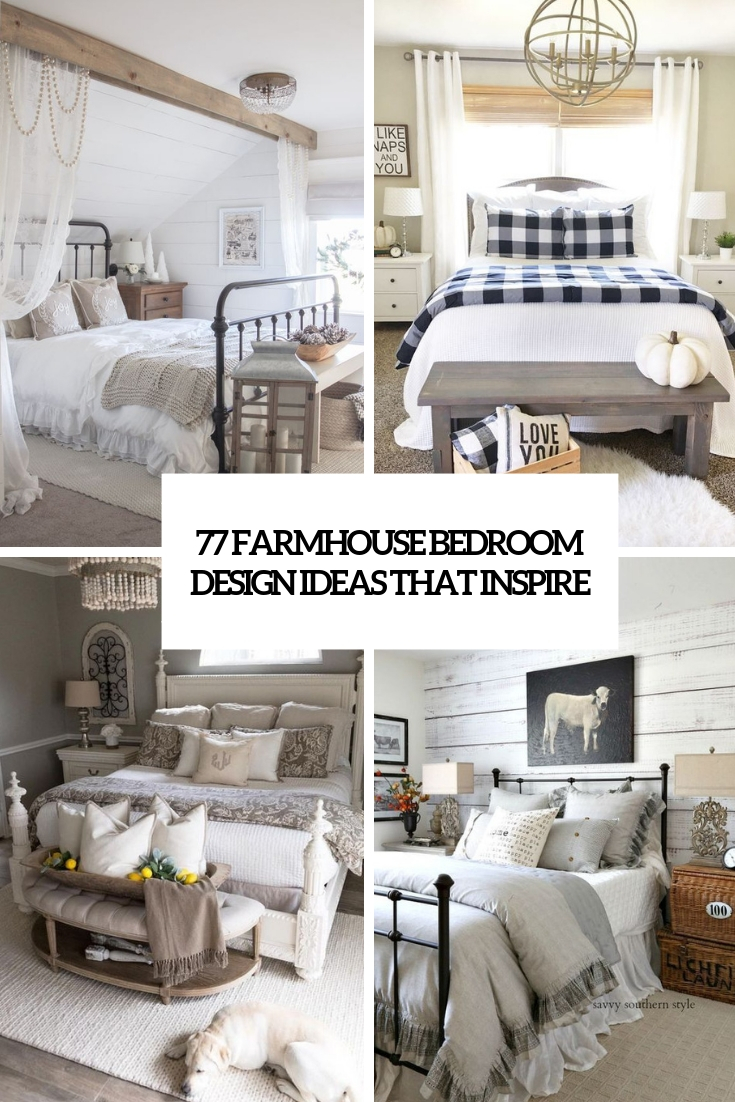 farmhouse bedroom design ideas that inspire cover