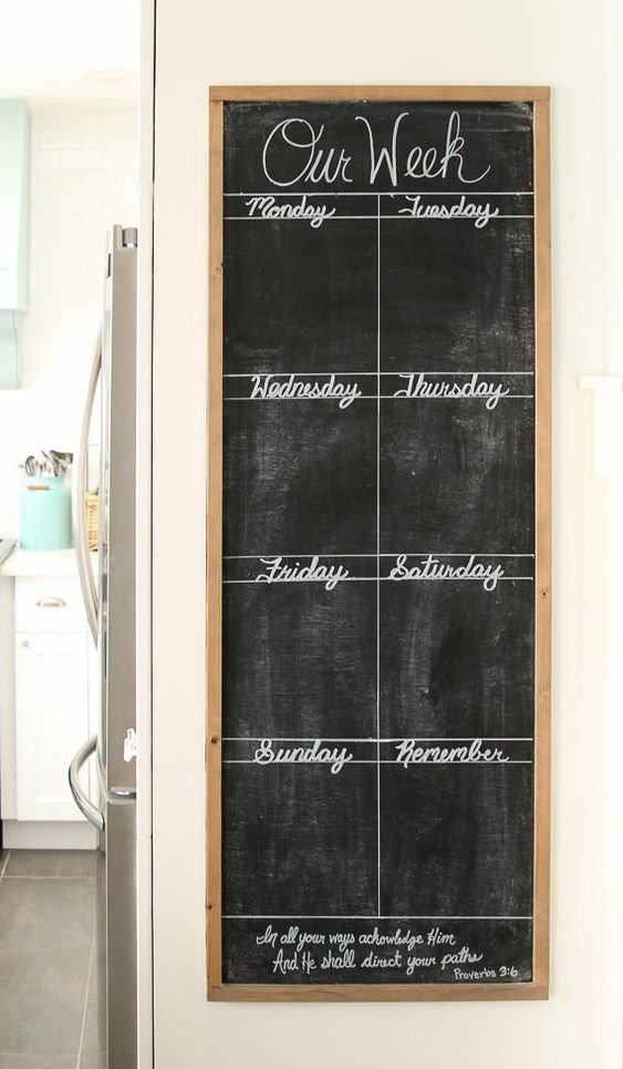 Kitchen chalkboard discount