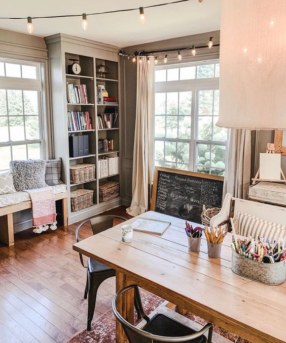 homeschool space inspiration