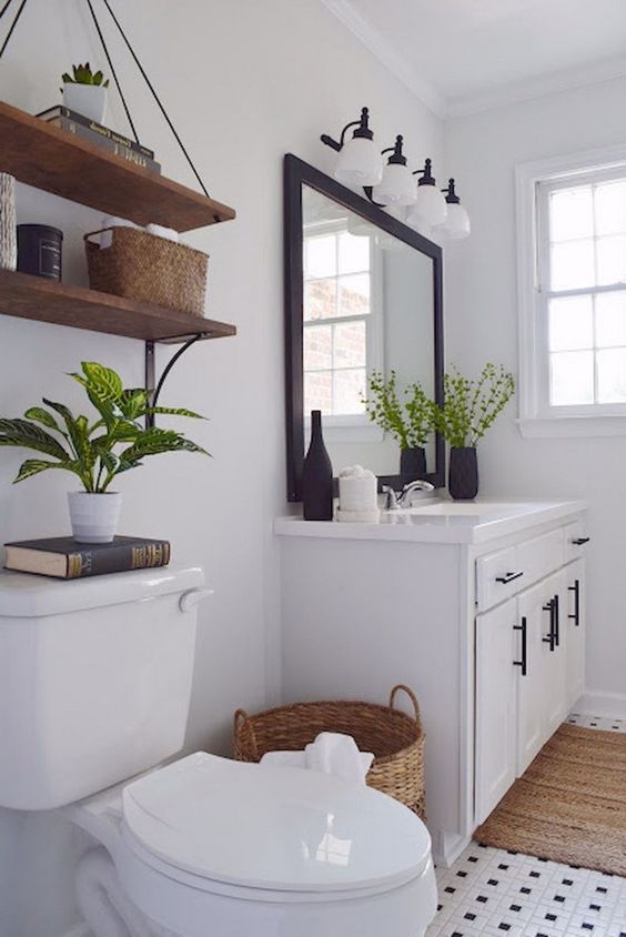 Best Farmhouse Bathroom Ideas With Gray Vanity News Update