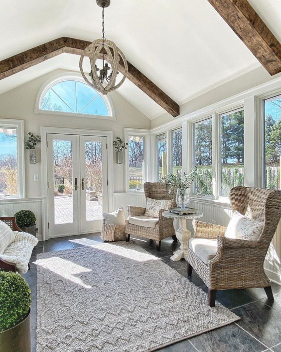 Farmhouse on sale sunroom furniture