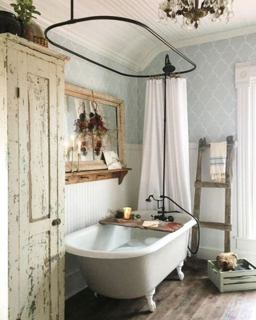 62 Cozy And Relaxing Farmhouse Bathroom Designs DigsDigs 62 Cozy And Relaxing Farmhouse Bathroom Designs DigsDigs