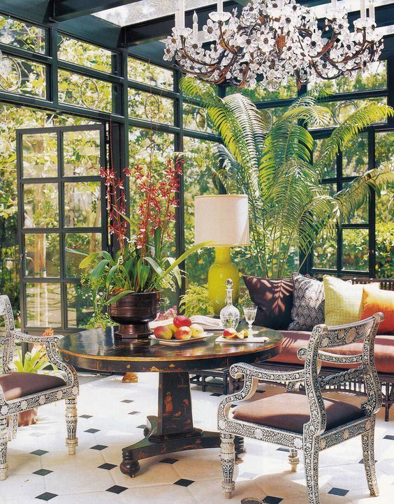 Vintage on sale sunroom furniture