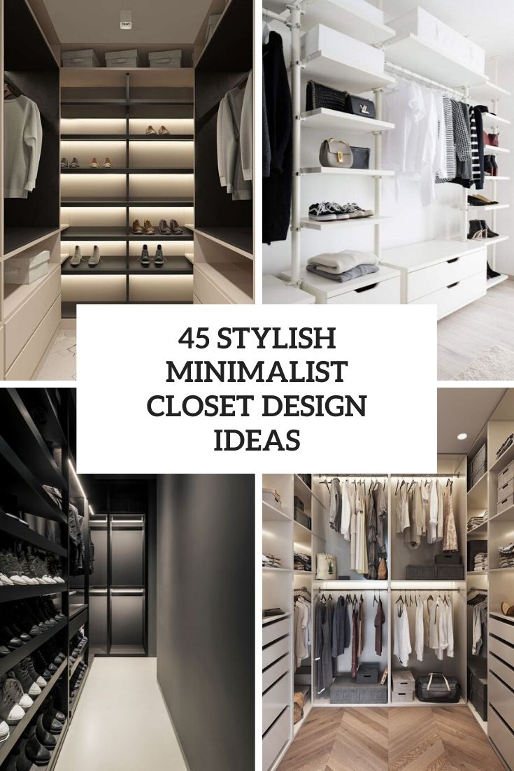 45 Stylish Minimalist Closet Design Ideas Digsdigs 45 Stylish Minimalist Closet Design Ideas Digsdigs