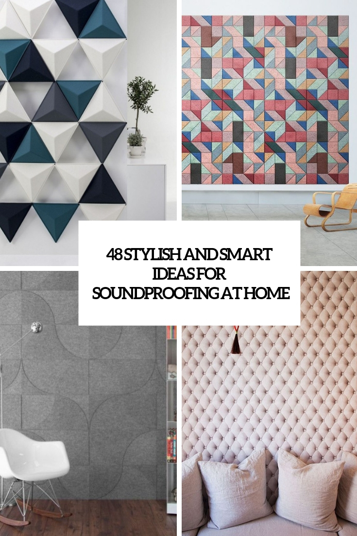 stylish and smart ideas for soundproofing at home cover