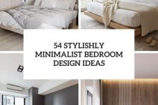 54 stylishly minimalist bedroom design ideas cover