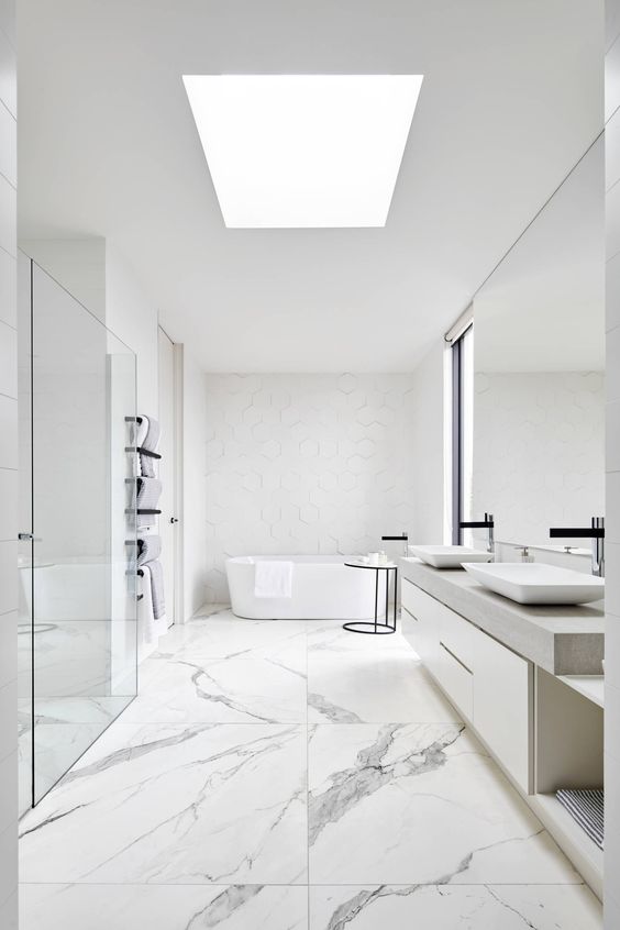 70 Stylish Minimalist Bathroom Décor Ideas DigsDigs