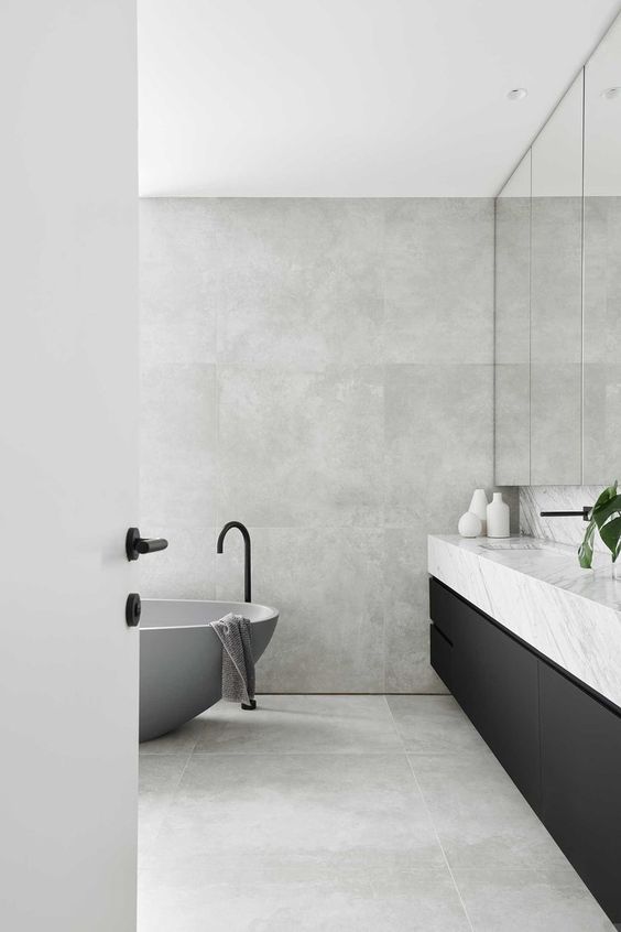 70 Stylish Minimalist Bathroom Décor Ideas DigsDigs
