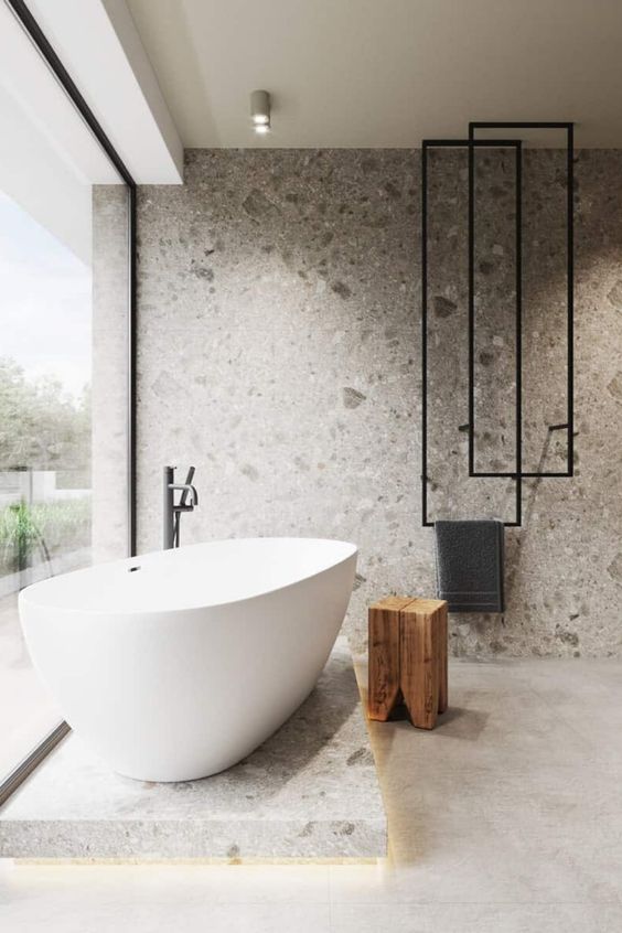 70 Stylish Minimalist Bathroom Décor Ideas - DigsDigs