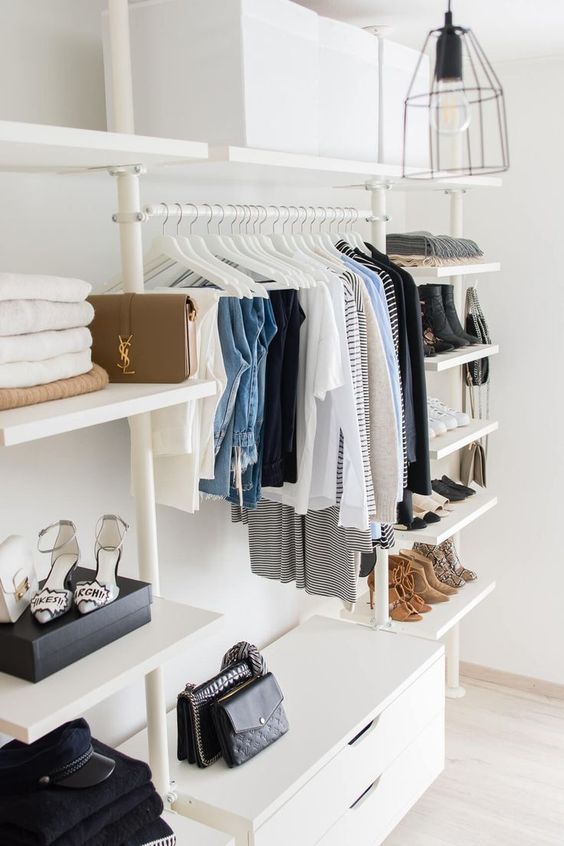 45 Stylish Minimalist Closet Design Ideas DigsDigs