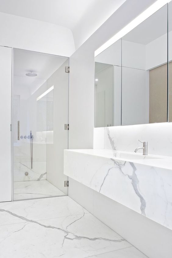 70 Stylish Minimalist Bathroom Décor Ideas DigsDigs