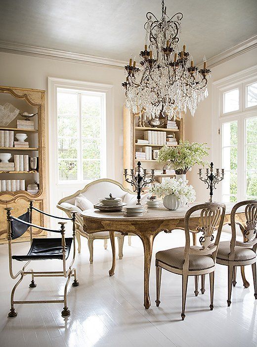 50 Charming And Beautiful Provence Dining Rooms - DigsDigs