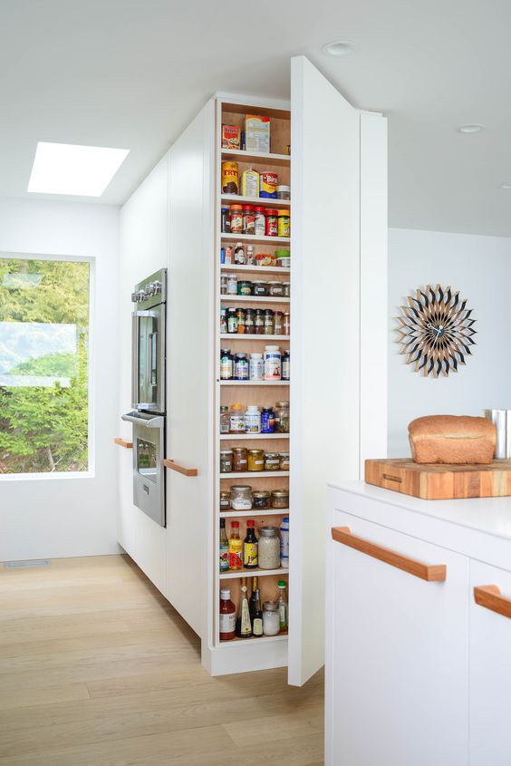 Hidden Kitchen Storage Solutions : kitchen storage solution