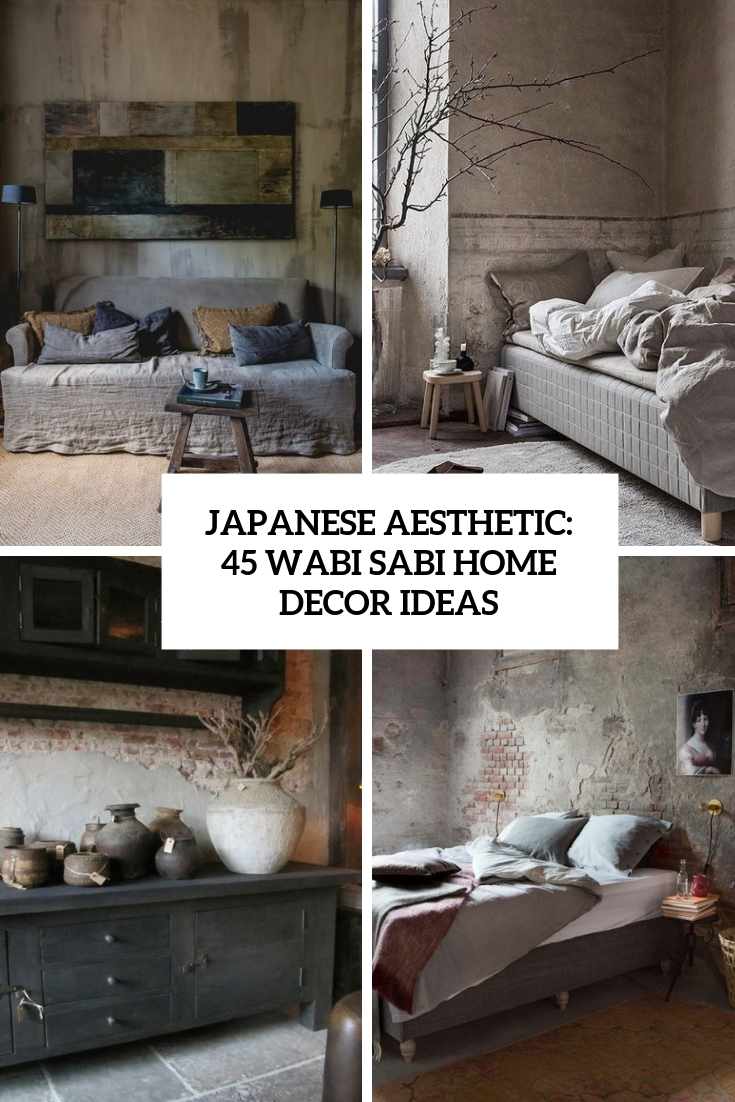 japanese aesthetic 45 wabi sabi home decor ideas cover