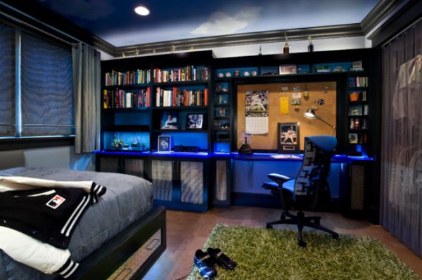 modern and stylish teen boys room designs