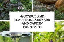 46 joyful and beautiful backyard and garden fountains cover