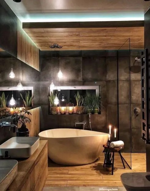 65 Relaxing Spa Bathroom Designs - DigsDigs