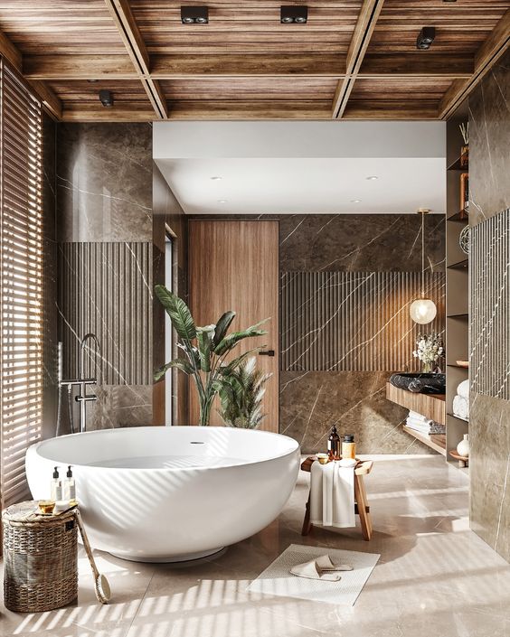 65 Relaxing Spa Bathroom Designs - DigsDigs