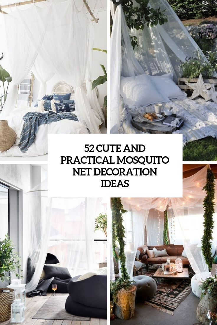 cute and practical mosquito net decoration ideas cover