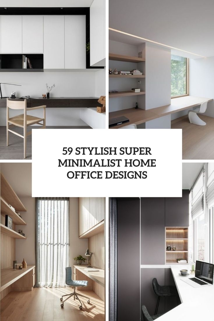 30 Stylish Contemporary Home Office Decor Ideas - DigsDigs