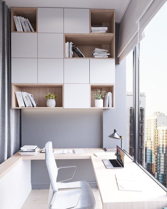 59 Stylish Super Minimalist Home Office Designs - DigsDigs