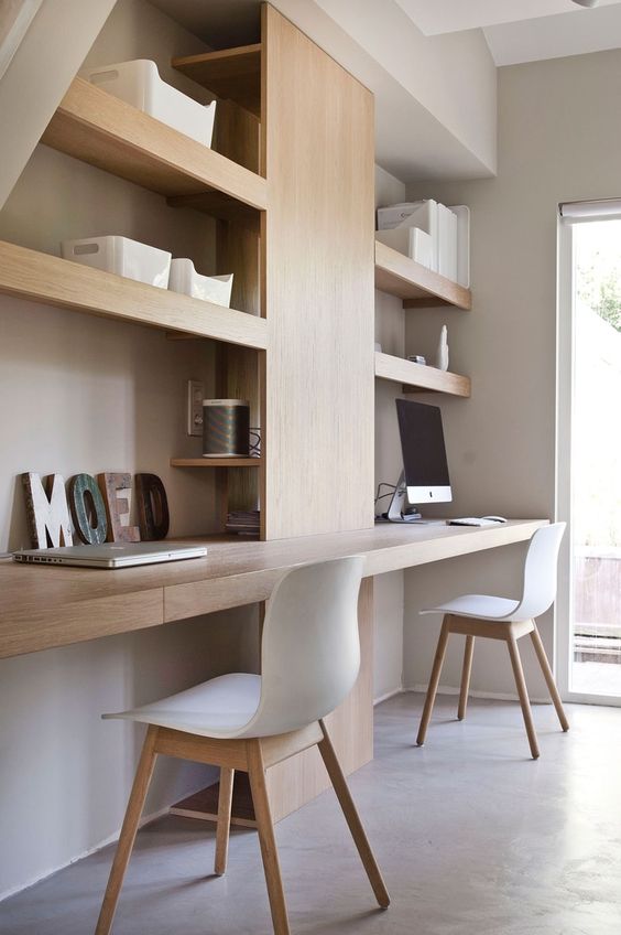 59 Stylish Super Minimalist Home Office Designs DigsDigs