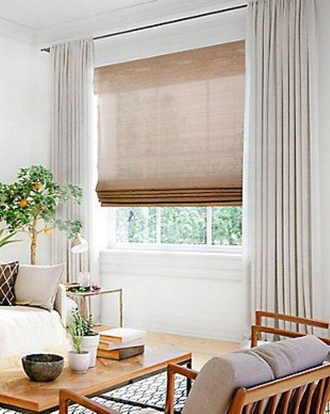 Sheer shop roman shades