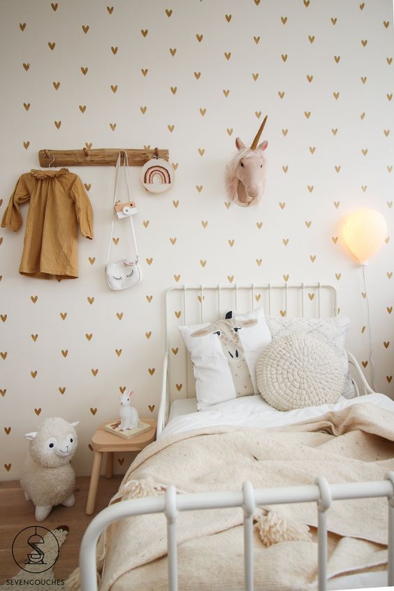 Scandi girls bedroom discount