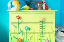 Make it colroful and bright to fit a kid’s room perfectly.