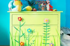 Make it colroful and bright to fit a kid’s room perfectly.