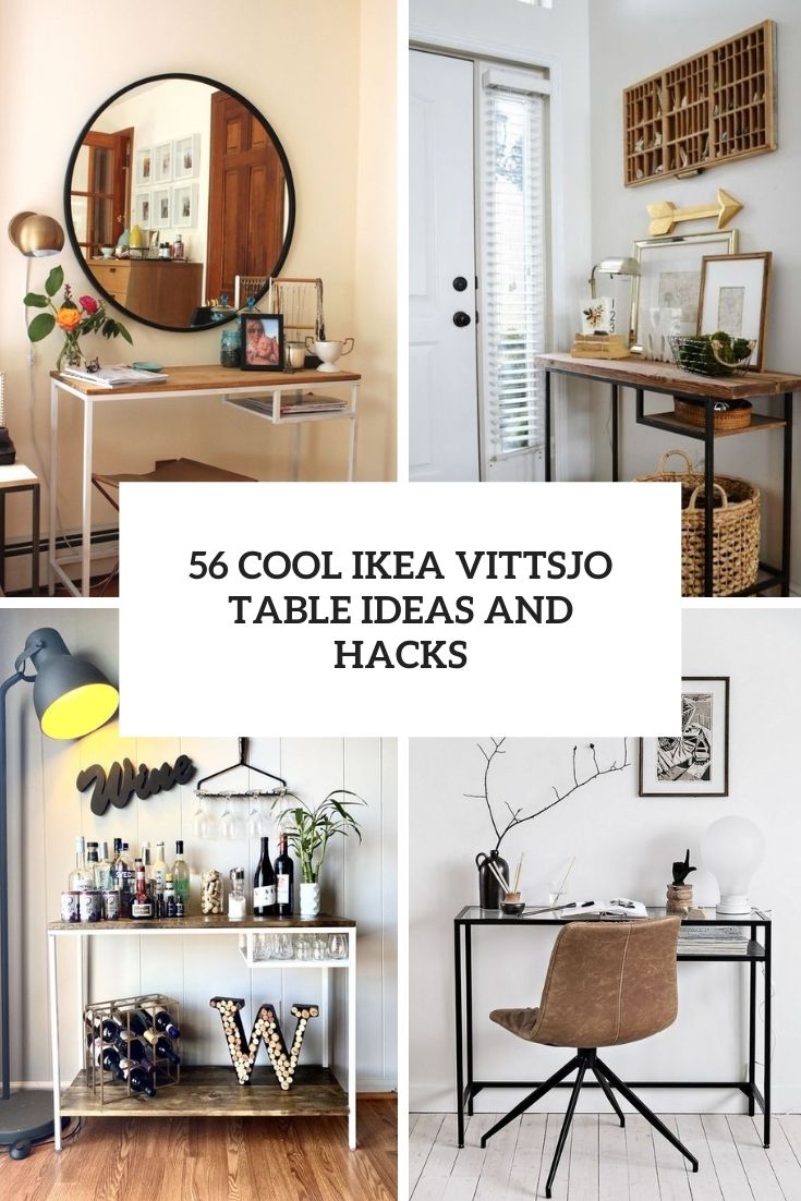 cool ikea vittsjo table ideas and hacks cover