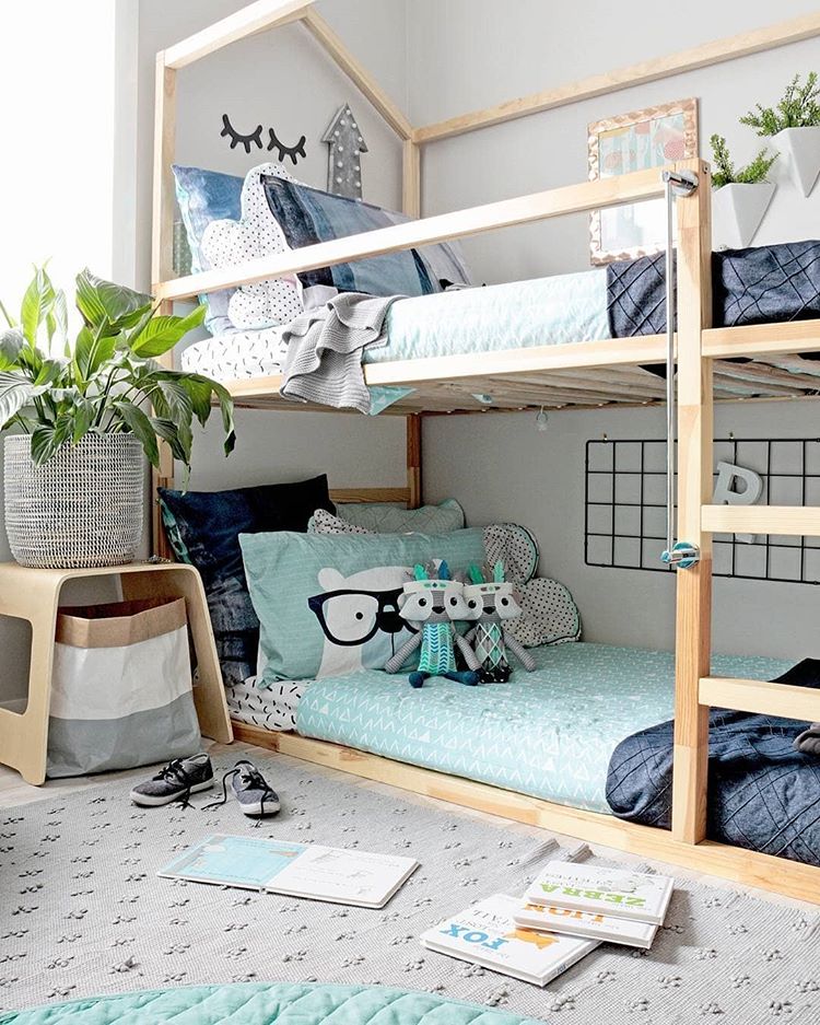 Lovely ikea kura bed hack 55 Cool Ikea Kura Beds Ideas For Your Kids Rooms Digsdigs