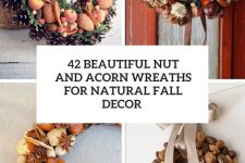 42 beautiful nut and acorn wreaths for natural fall decor cover