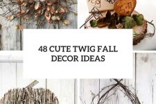 48 cute twig fall decor ideas cover