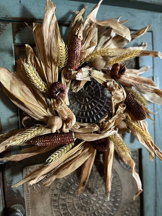 Corn Tassel Wreath