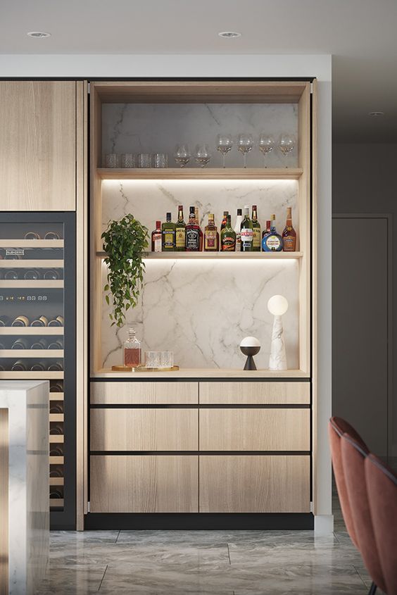 68 Home Mini Bar Designs You Should Try - DigsDigs