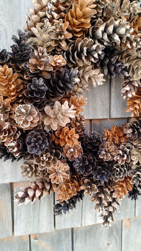 Decorating for Fall & Winter with Pine Cones and Acorns - Pinecones and  Acorns