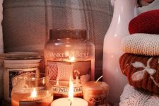 a whole arrangement of gorgeous aroma candles is a fantastic solution to enjoy this cozy season