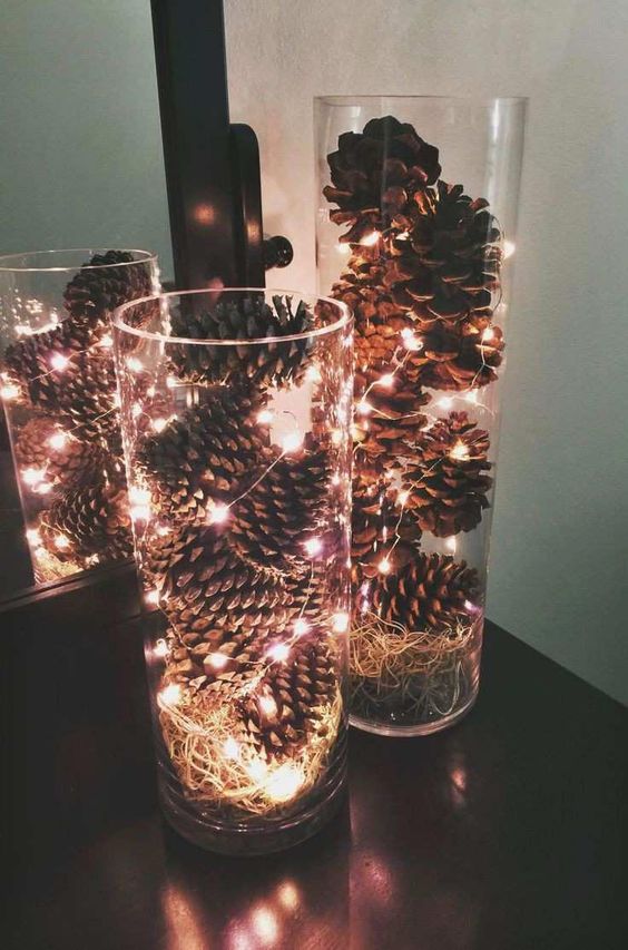 47 Cozy Pinecone Centerpieces For Fall And Thanksgiving Digsdigs